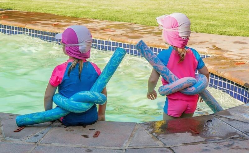 Keep children safe by teaching them how to swim.